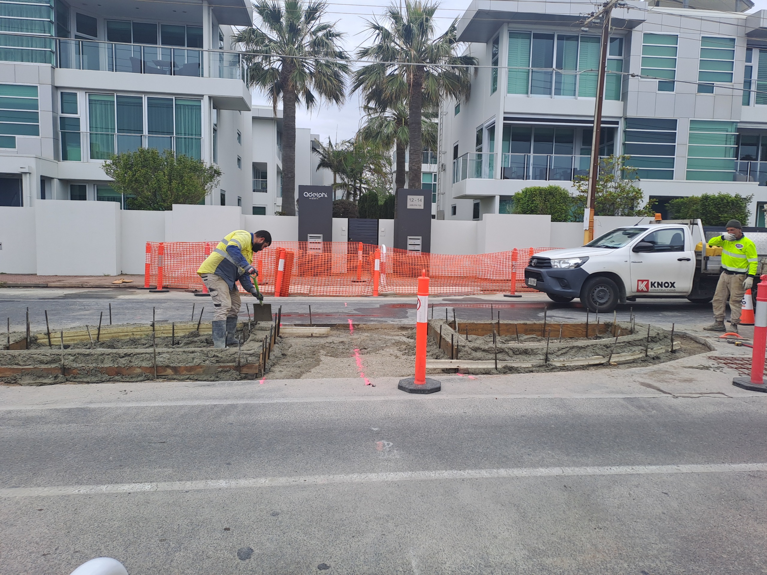 Southern Site - Pedestrian Refuge 